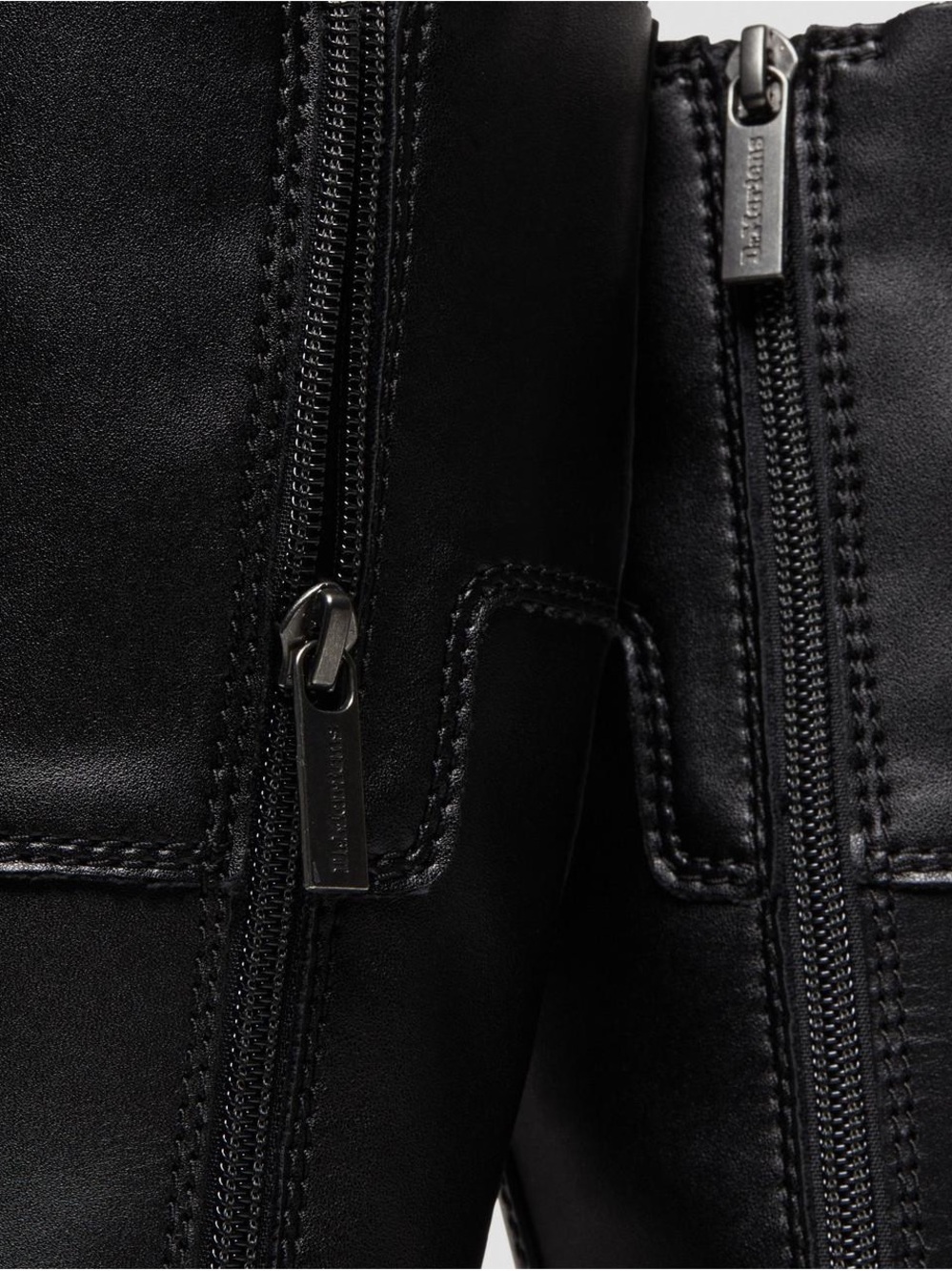 Dr. Martens AUDRICK 20-EYE LEATHER KNEE HIGH PLATFORM BOOTS - Picture 8 of 12